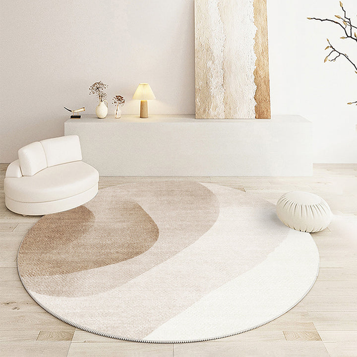 Abstract Patterned Round Area Rug Kalsten