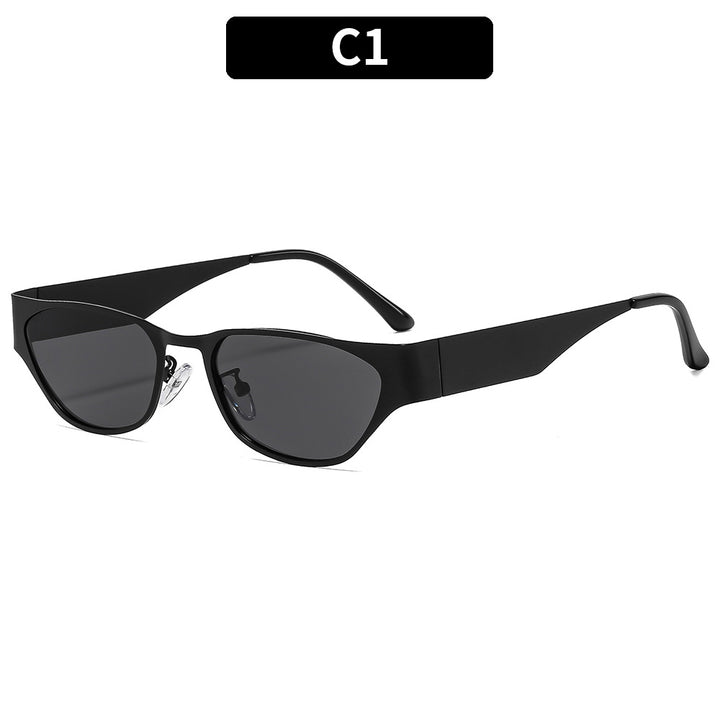 Angular Cat-Eye Sunglasses