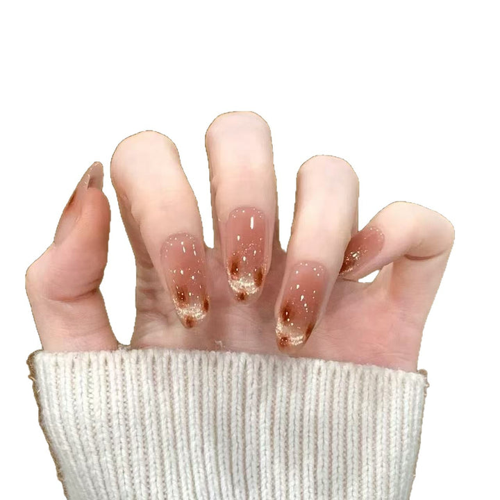 Elegant Ombre Glitter Press-On Nails Kalsten