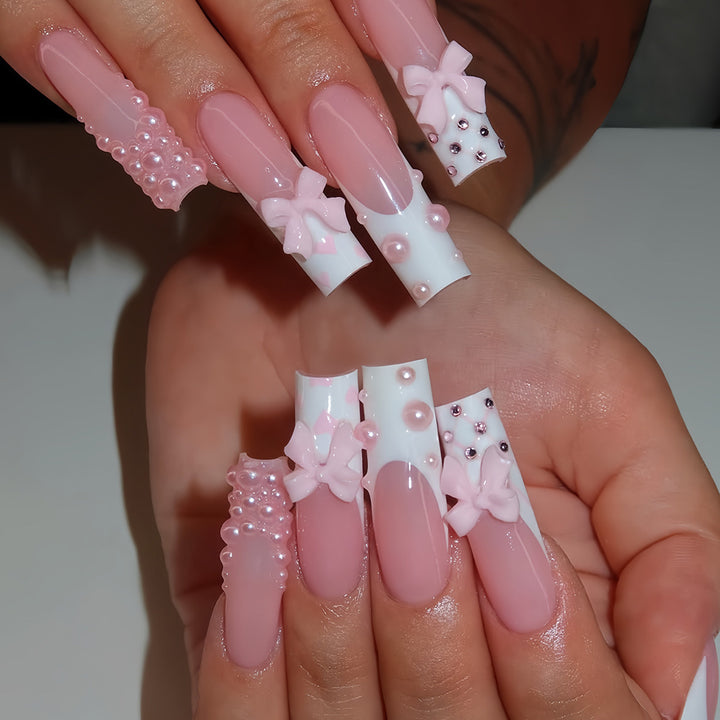 Elegant Decorative Press-On Nail Art Set Kalsten