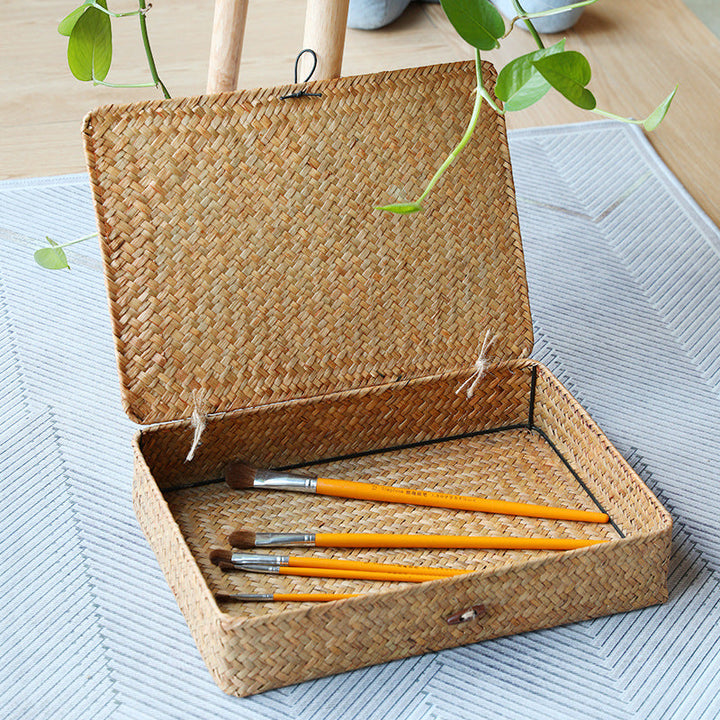 Handcrafted Natural Storage Box Kalsten