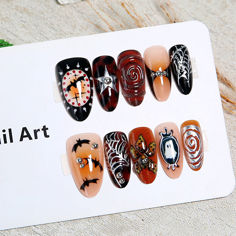 Artistic Halloween Nail Tips Kalsten