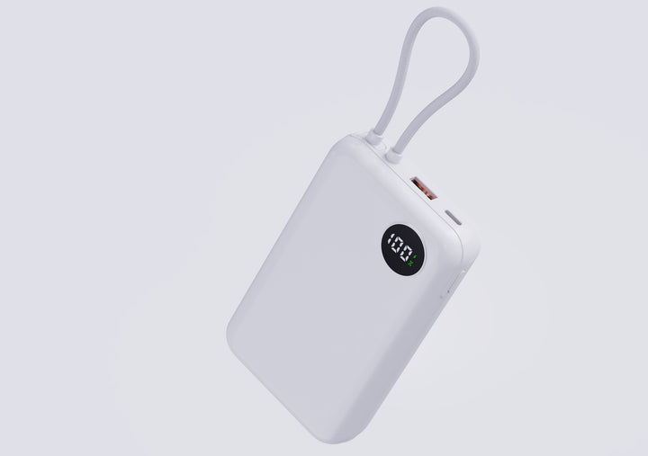 Portable power bank with smart LED display and fast charging function Kalsten