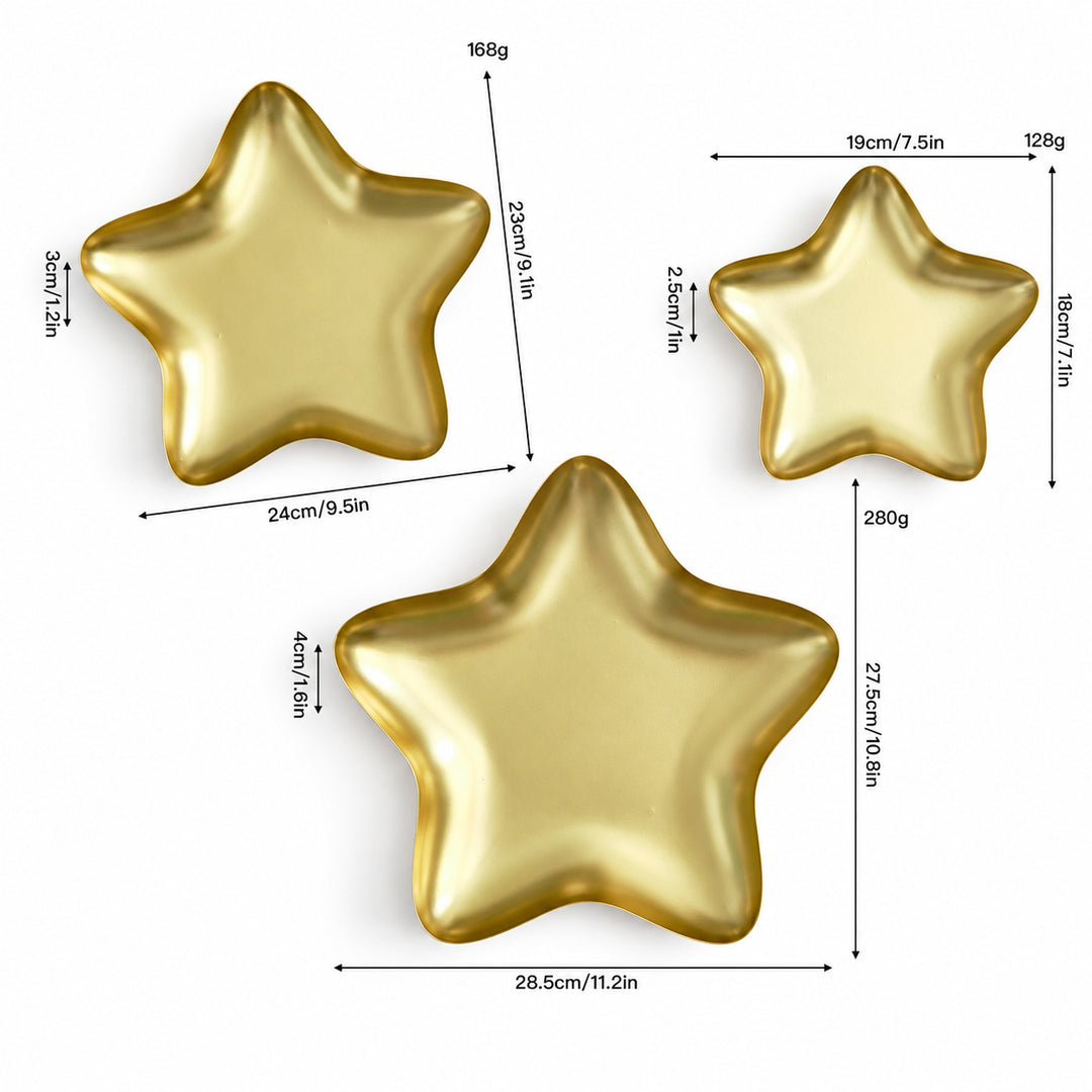 Star-shaped Serving Platter