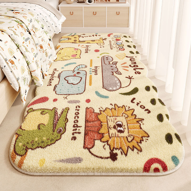 Cute Cartoon Monster Area Rug for Home