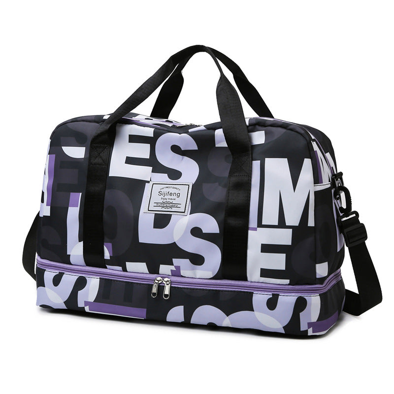 Stylish Sports Travel Duffle Bag with Multiple Compartments Kalsten
