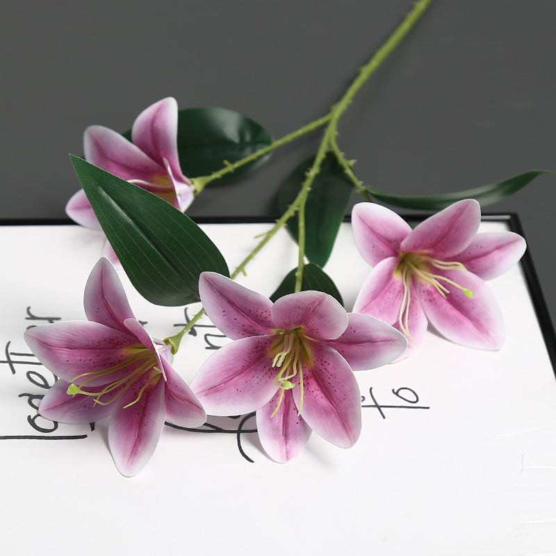 Realistic Synthetic Lily Stem