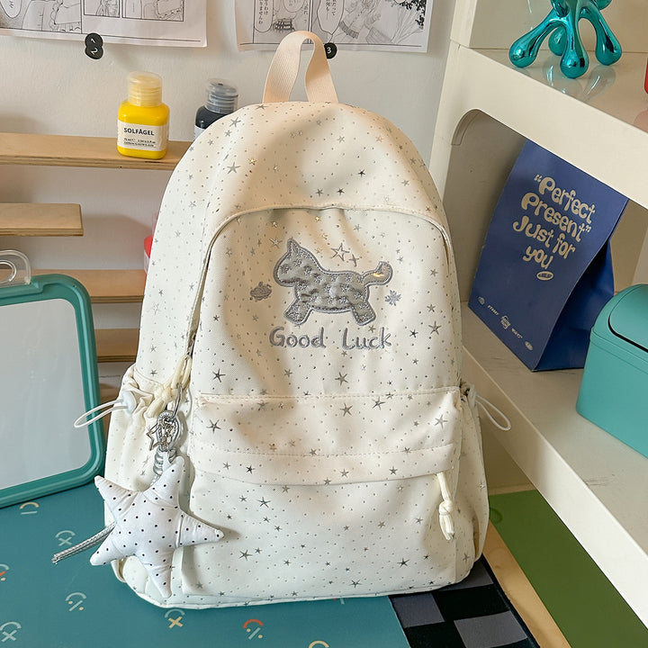 Playful Star-Embellished Backpack Kalsten