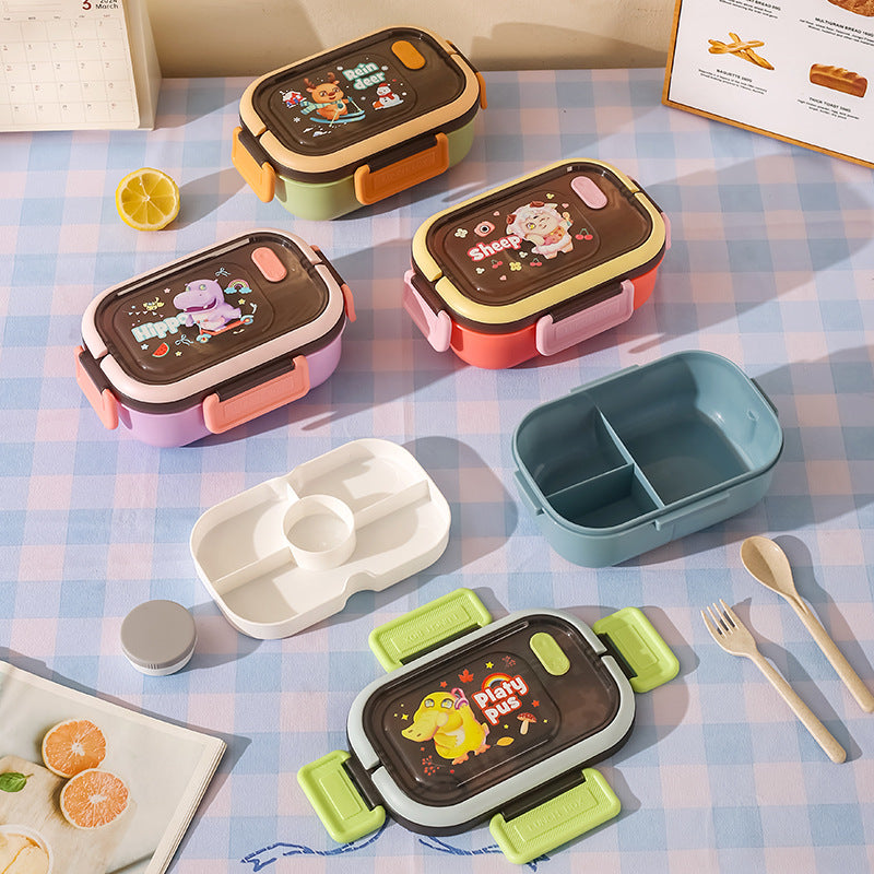 Creative Animal-Themed Bento Lunch Box