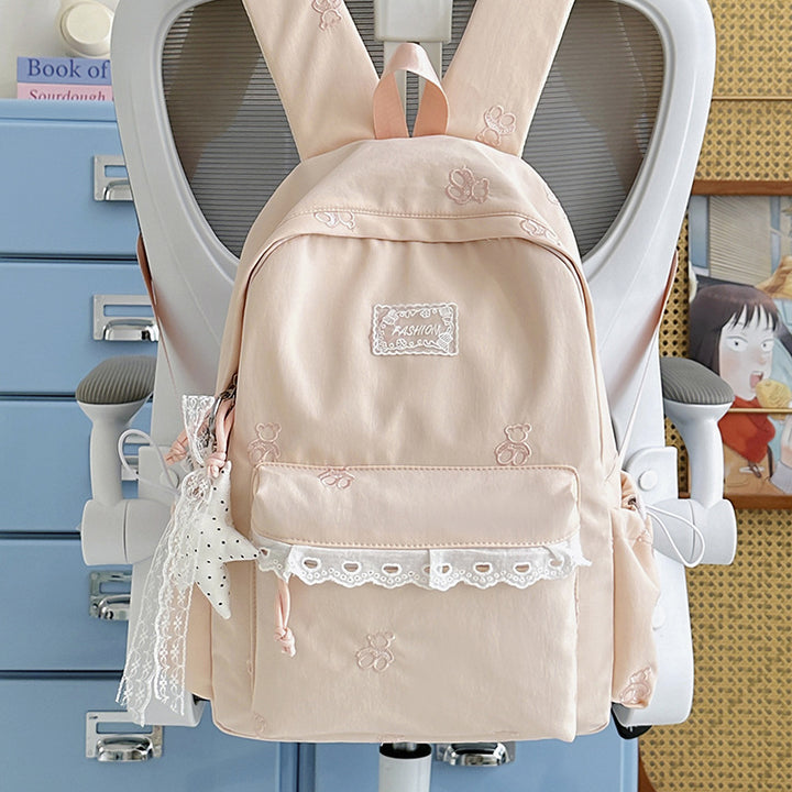 Charming Embroidered Backpack Kalsten