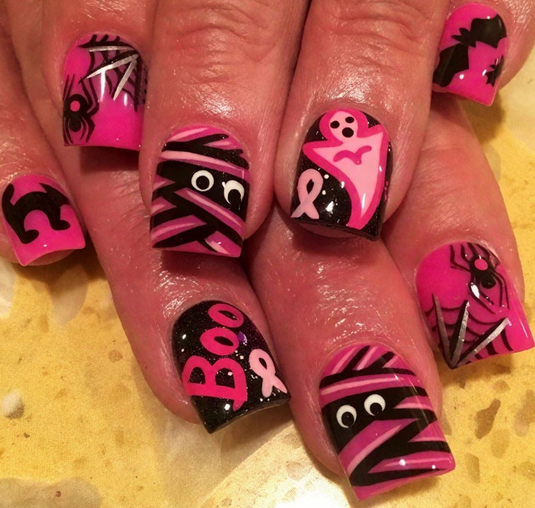 Creative Themed Press-On Nail Set Kalsten