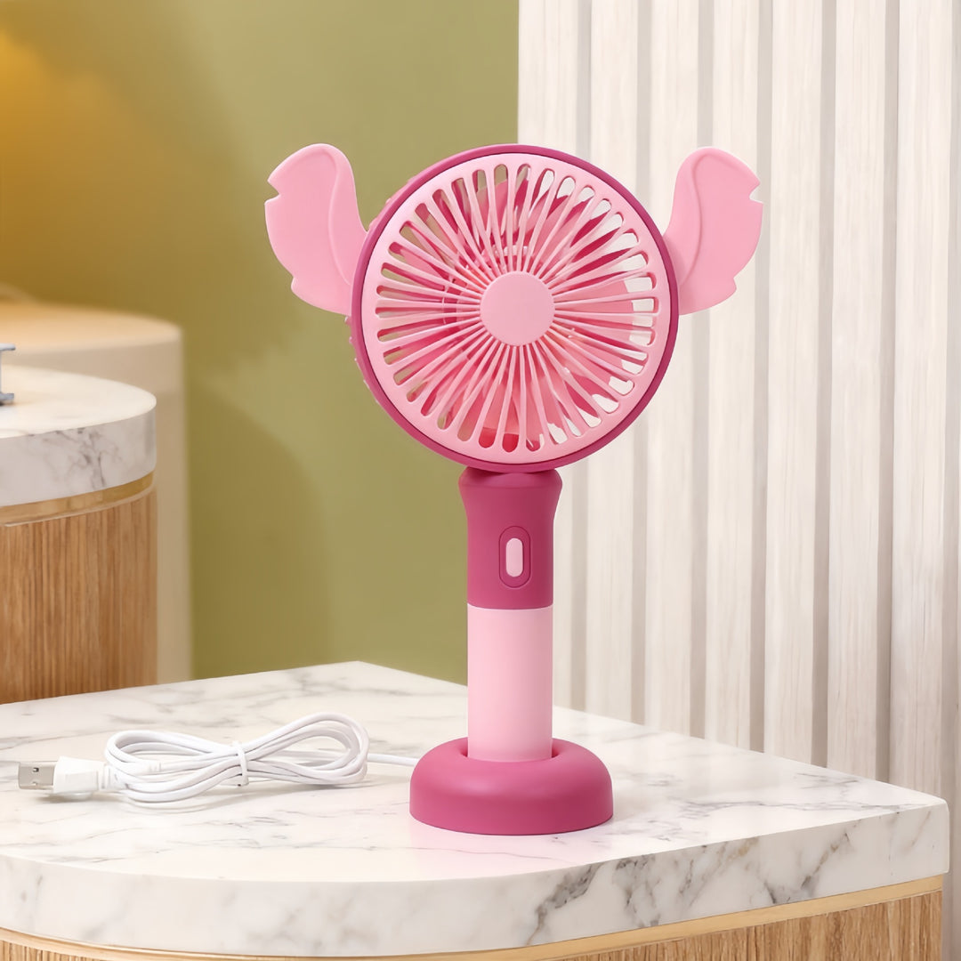 Ladies Hand Fan with Playful Design Kalsten