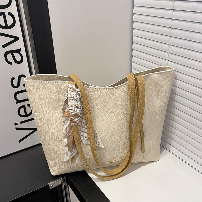 Classic Leather Tote Bag