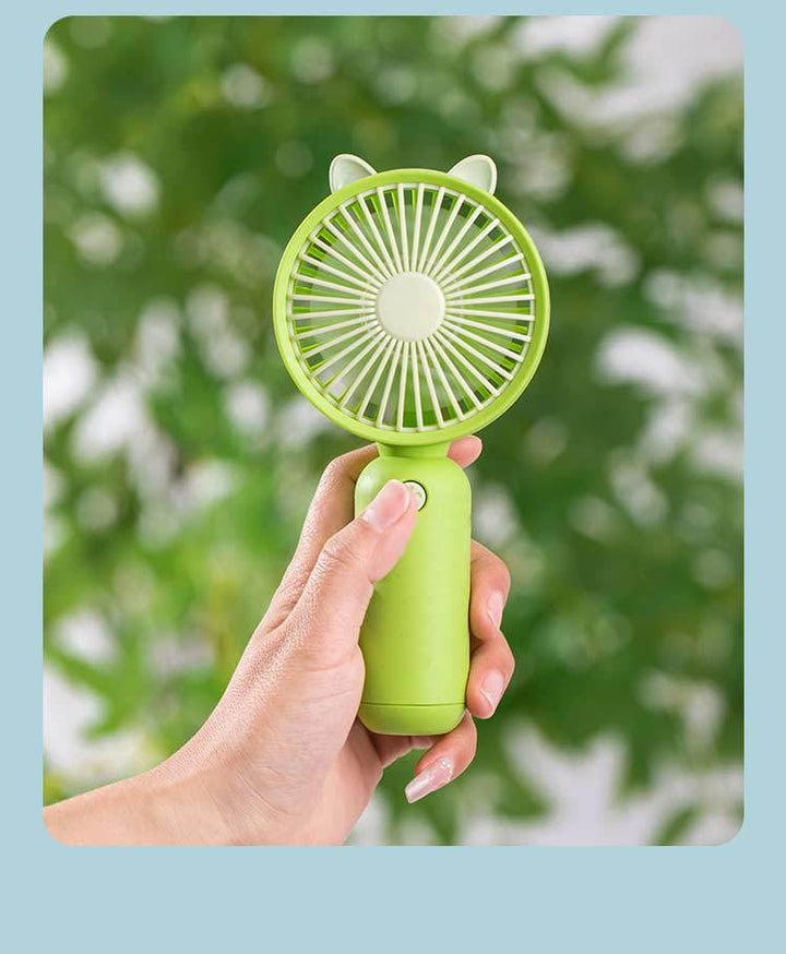 Ladies Portable Mini Hand Fan with Cute Design Kalsten