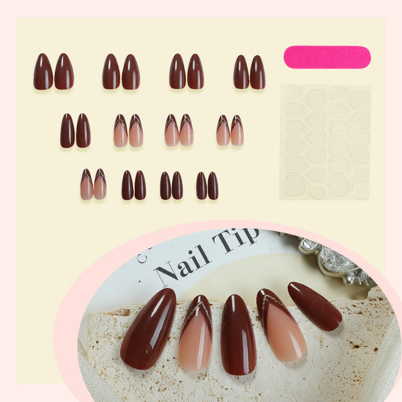 Nail Art Set with Elegant Color Gradients Kalsten