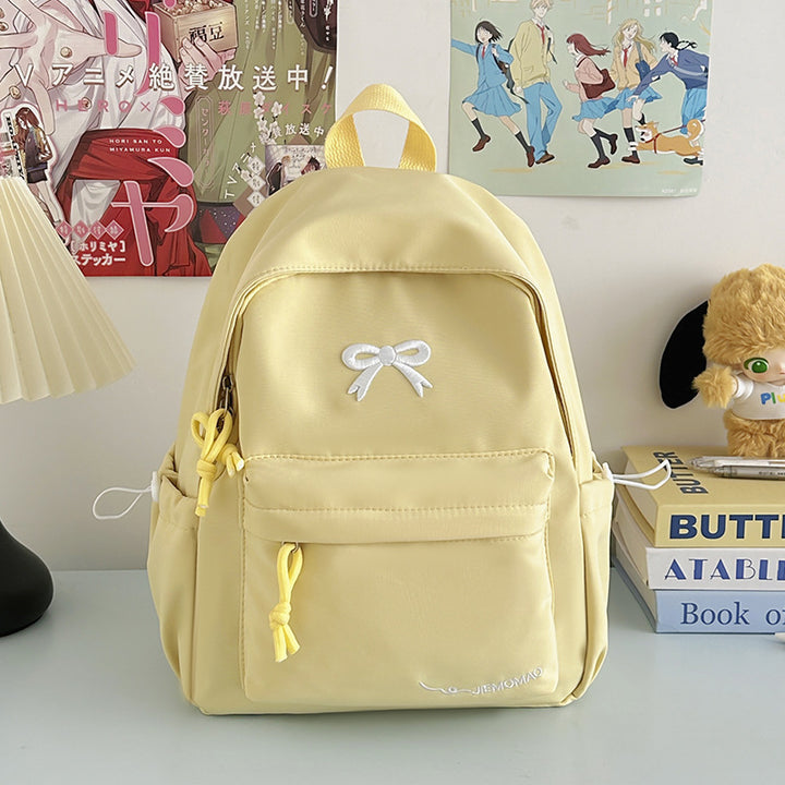 Chic Bow-Accent Backpack Kalsten