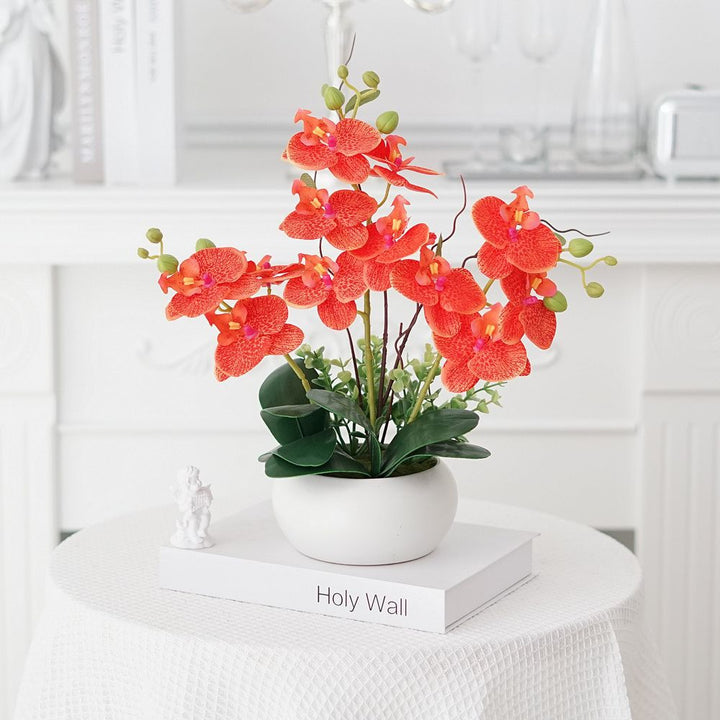 Realistic Artificial Orchid Decoration