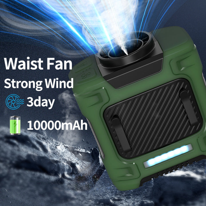 Unisex Portable Waist Fan with Powerful Wind Kalsten