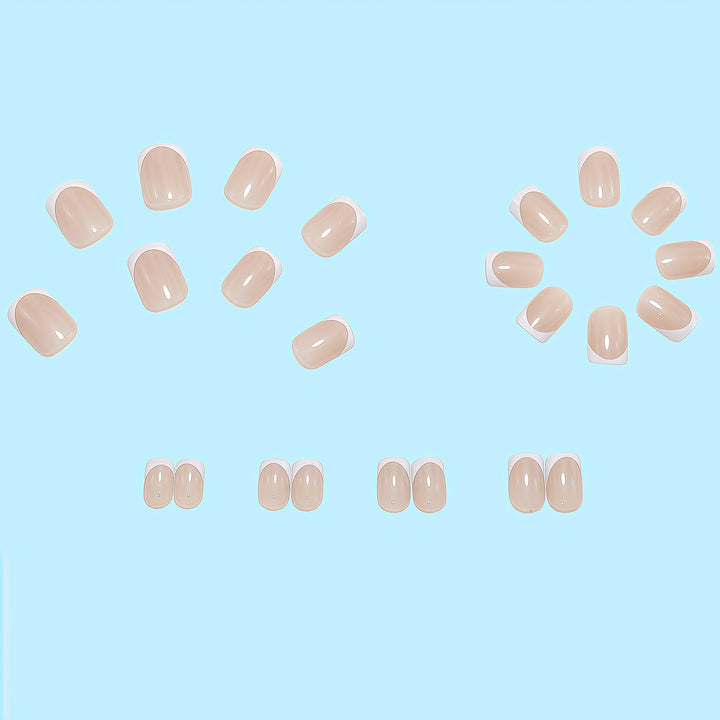 Elegant artificial nails with French tip Kalsten