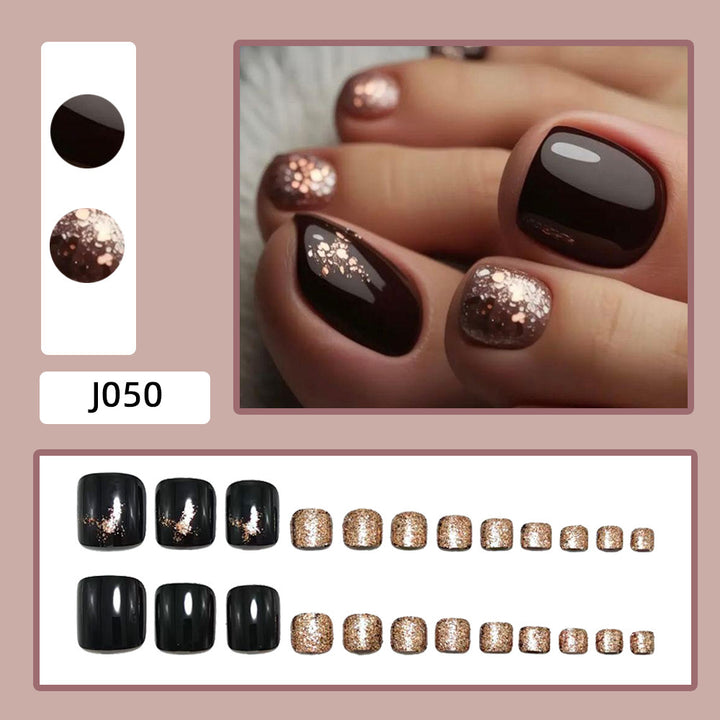Elegant toenail art Kalsten