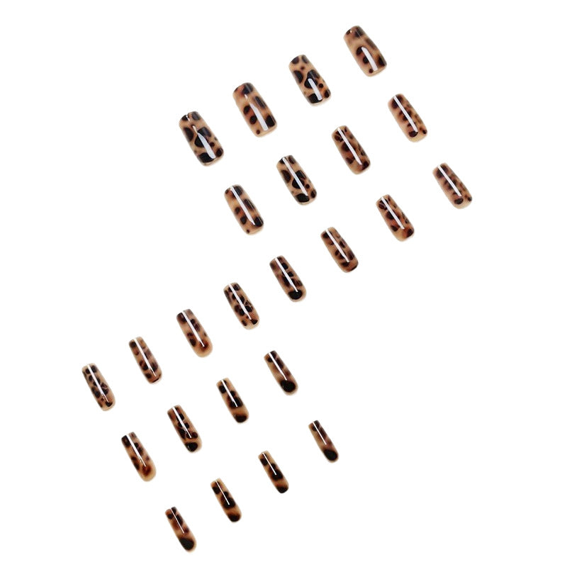 Animal Print Press-On Nails Kalsten