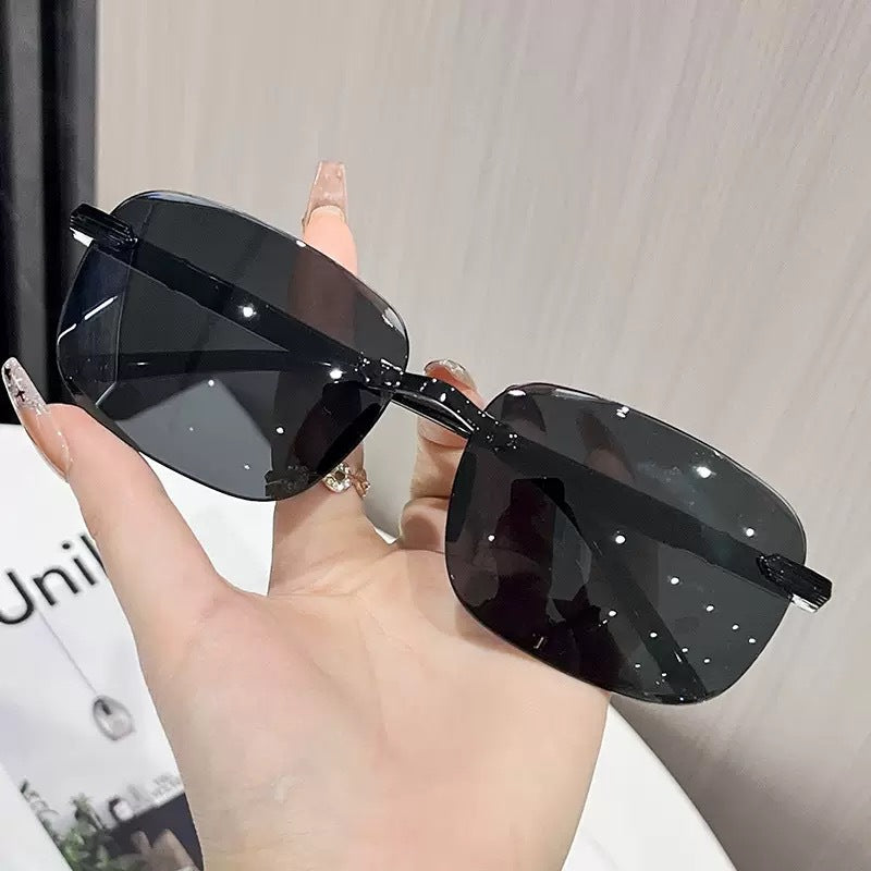 Modern Oversized Rectangle Sunglasses Kalsten