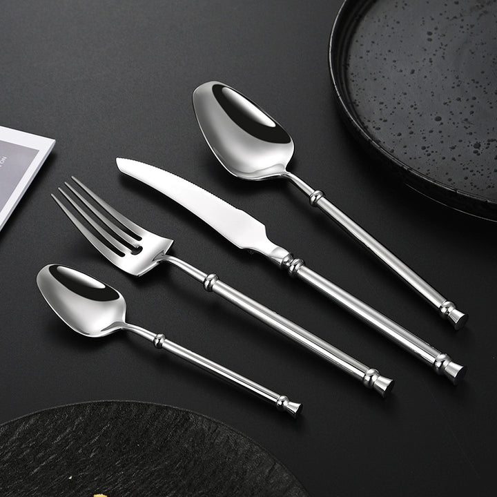 Elegant soup fork with ergonomic handle Kalsten