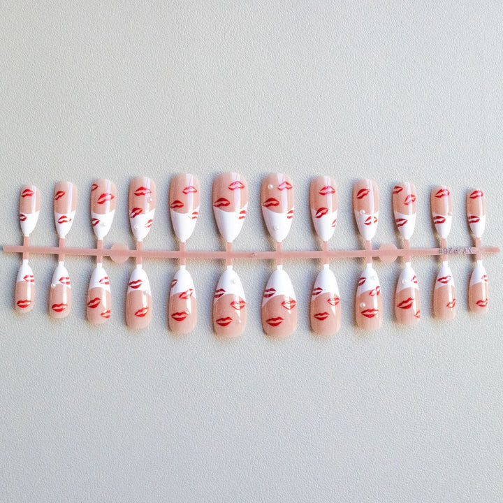Premium Kiss Mark Nail Art Set