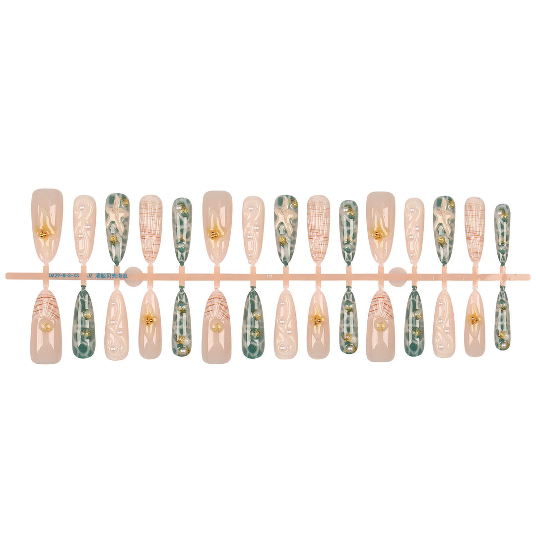 Creative Press-On Nail Art Set