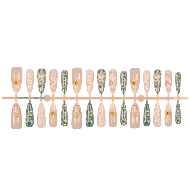 Creative Press-On Nail Art Set