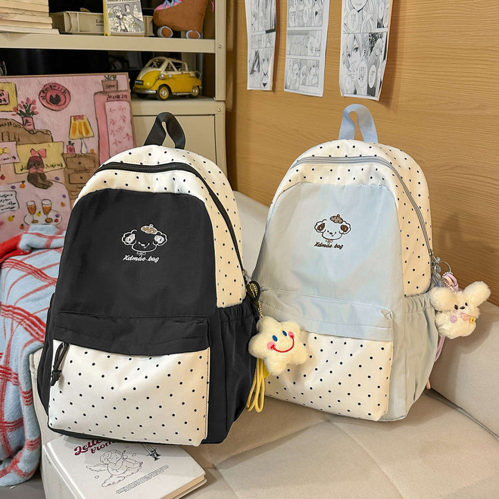 Playful Polka Dot Backpack Kalsten