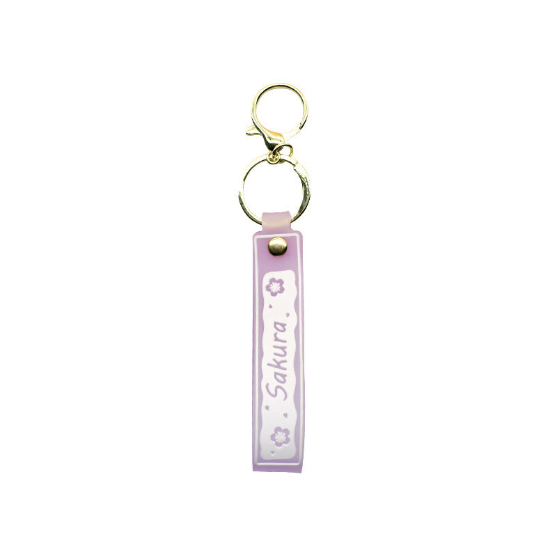 Unisex keychain with floral design Kalsten