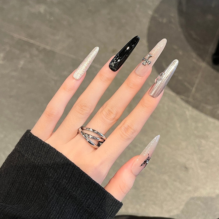 Glamorous 3D Nail Art Extensions Kalsten