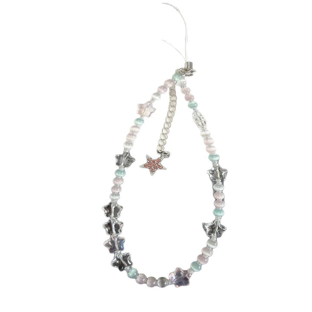 Artisanal Beaded Charm Necklace Kalsten