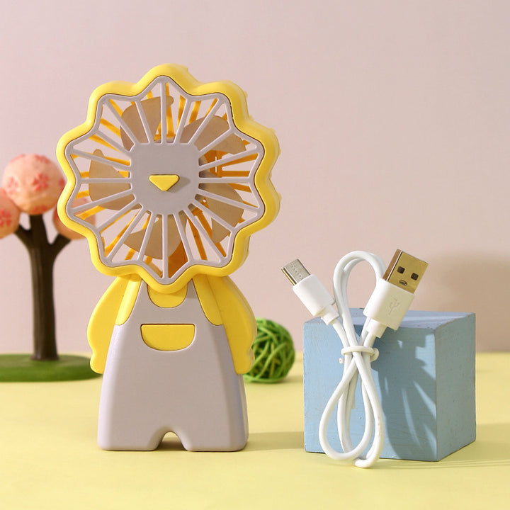 Ladies Funny Hand Fan in Character Design Kalsten