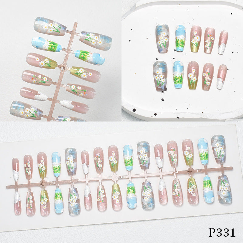Floral Fantasy Press-On Nail Kit Kalsten