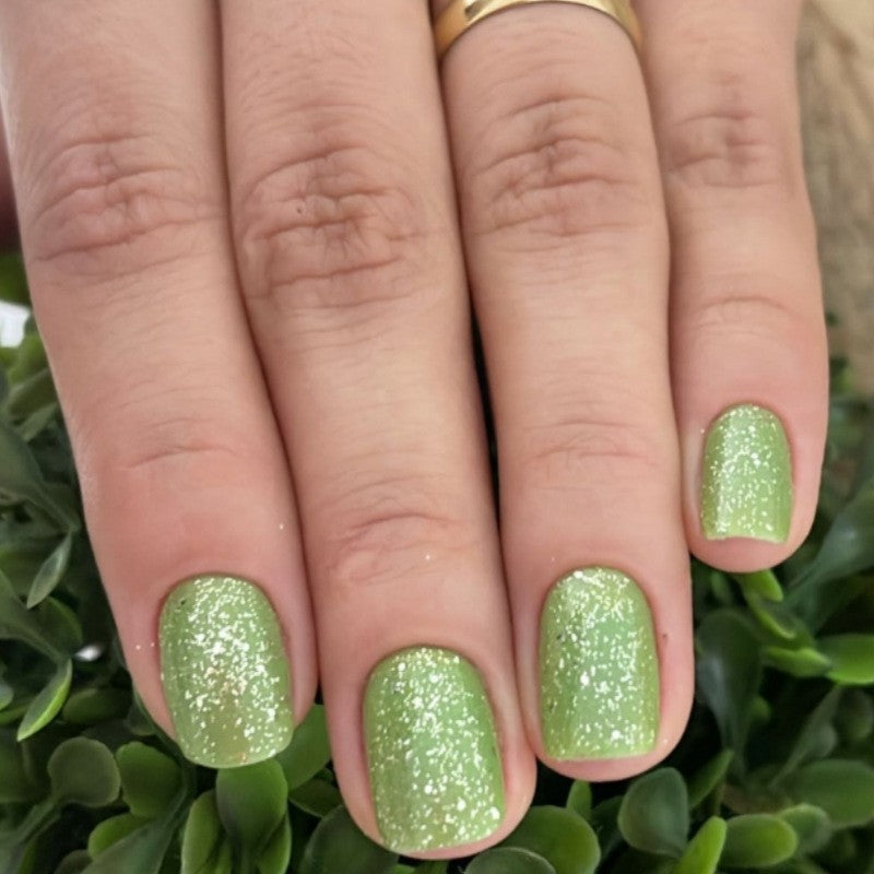 Glittery Nail Art Extension Kalsten