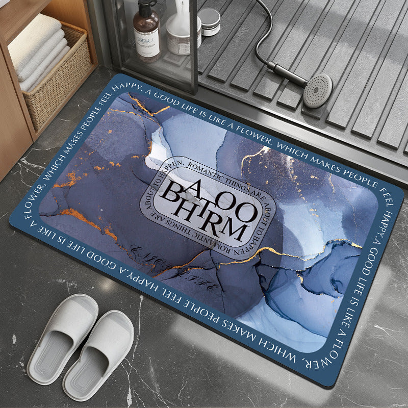 Luxurious Bathroom Floor Mat Kalsten