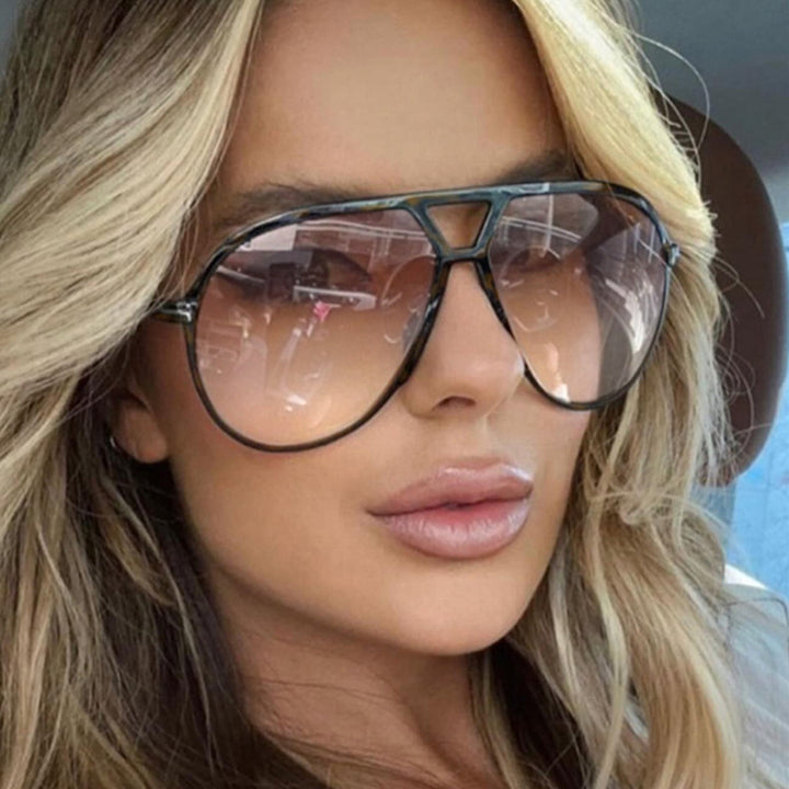 Ladies stylish pilot sunglasses with elegant design and UV protection Kalsten