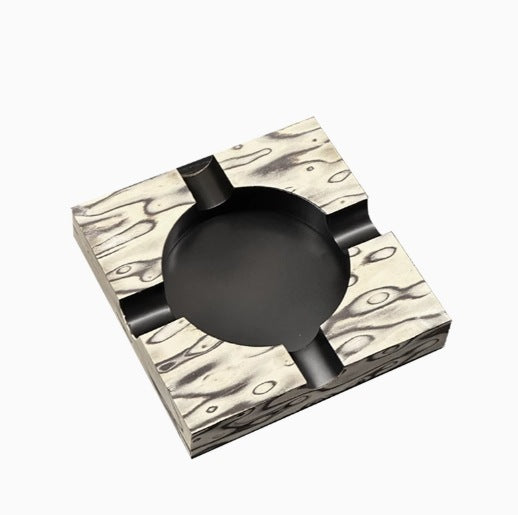Artistic Marble-Inspired Ashtray