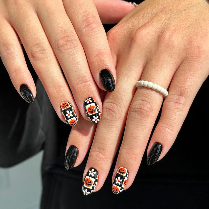 Halloween-Themed Press-On Nail Set Kalsten