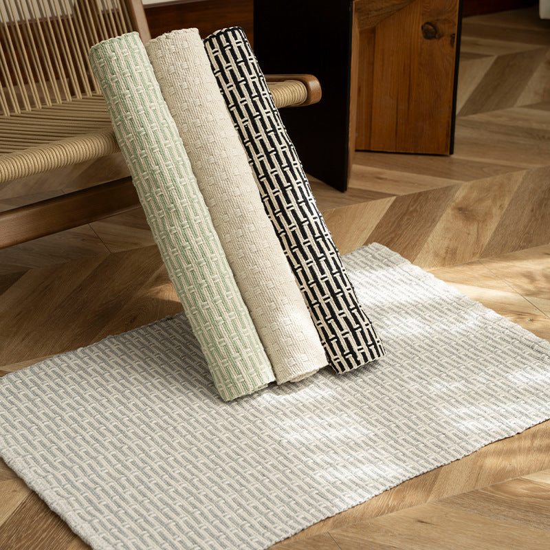 Rectangular placemat made of textured waffle weave Kalsten