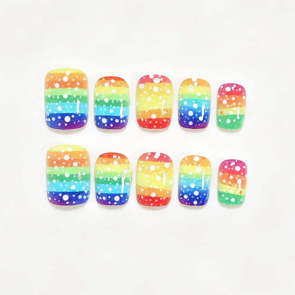 Ombre Dot Pattern Nail Art Set Kalsten