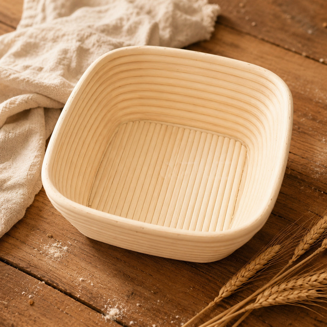 Artisan Crafted Round Bread Proofing Basket Kalsten
