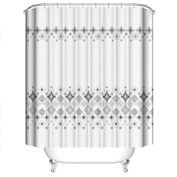 Chevron Pattern Bathroom Set Kalsten