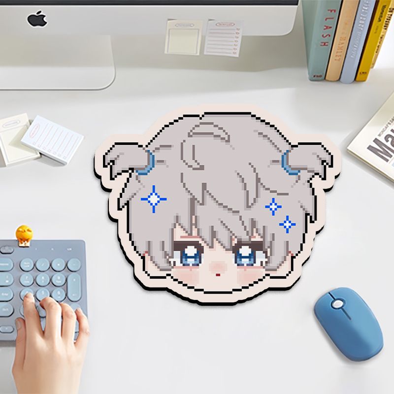 Pixel Art Character Mouse Pad