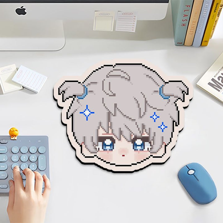 Pixel Art Character Mouse Pad