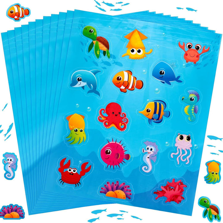 Ocean-Themed Sticker Set Kalsten