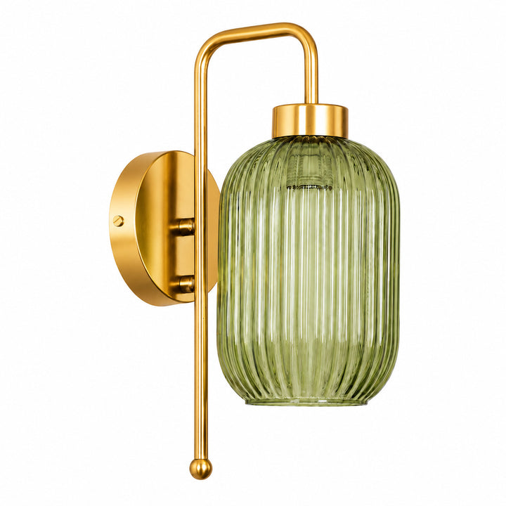 Elegant Glass Wall Sconce with Adjustable Lighting