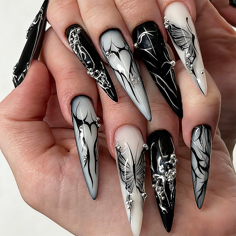 Artful Nail Tips with Modern Patterns Kalsten